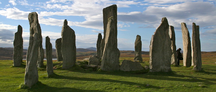 Callanish Standing Stones in the sunshine