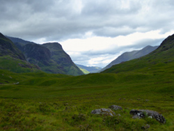 Sweeping Green Hills of Glencoe