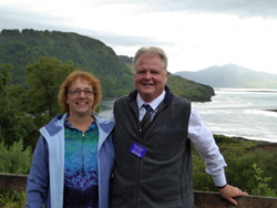 Hugh Allison and Kathie Snyders